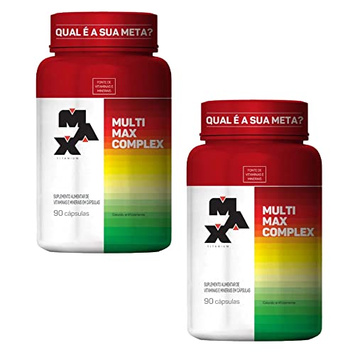 Combo 2 - Multimax Complex - 90 cápsulas - Max Titanium