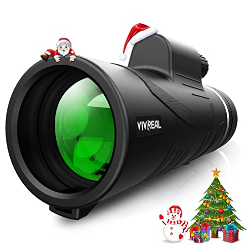 Monocular Telescope - 12X42 High Power Monocular for Bird Watching, IPX7 Waterproof Monocular Made...