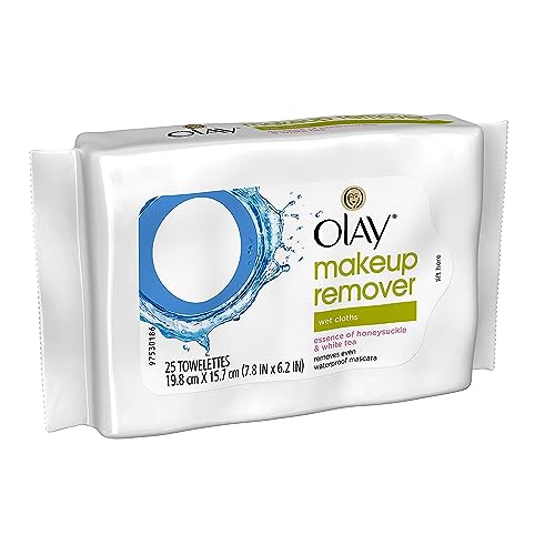 Olay Cleanse Makeup Remover, Rose Water, 25 Wipes - image 4