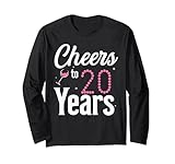Photo Gallery t-shirt cheers to 20 years 20th birthday born in 2003 maglia a manica Photo Gallery t-shirt cheers to 20 years 20th birthday born in 2003 maglia a manica