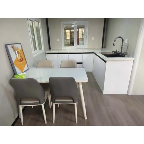 Prefab Tiny Home for Sale 2 Story Modular Detachable Container House to Live in for Adults Expandable Mobile Foldable Home 2 3 4 Bedroom 20/40ft Portable Villa Prefabricated Office Apartment Hotel - Image 6