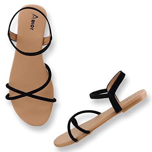 ABIOT Women Stylish Trending and Comfort Flat Fashion sandal