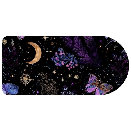 Tapis de souris XXL Magic Space tapis de clavier de jeu antidérapant pour grand bureau