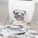 Sticker 40 Pcs/lot Pug Expression Paper Decal for Phone Car Case Waterproof Laptop Bicycle Notebook Backpack Kids Toy