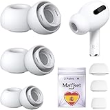 Ya en manzanajugosa.com: Almohadillas de Repuesto compatibles con AirPods Pro 1 y 2 generación – Gomas Auriculares Silicona Suaves y cómodas compatibles Apple AirPods Pro – Tapones intrauditivos Accesorios tamaño M