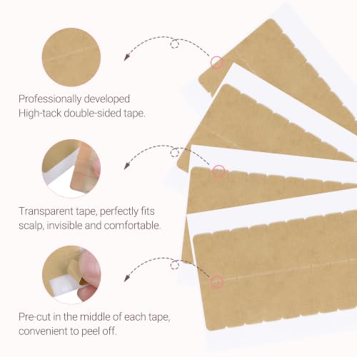 Image of GOO GOO Strong Adhesion Double Sided Replacement Tape Tabs, 72 Pcs