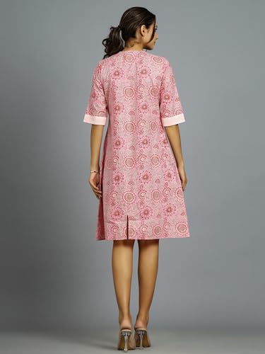 Image of Ravaiyaa - Attitude is everything Womens Soft Crepe Silk Casual Dress Summer Floral Printed Dress Ladies Tank Midi Sundress