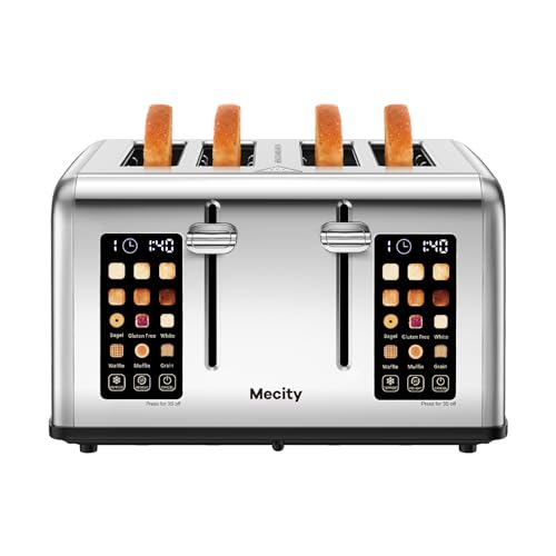 Mecity 4 Slice Toaster with...