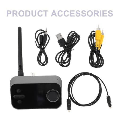 Transmisor estéreo para coche LABRIMP receptor inalámbrico de audio óptico y coaxial 2