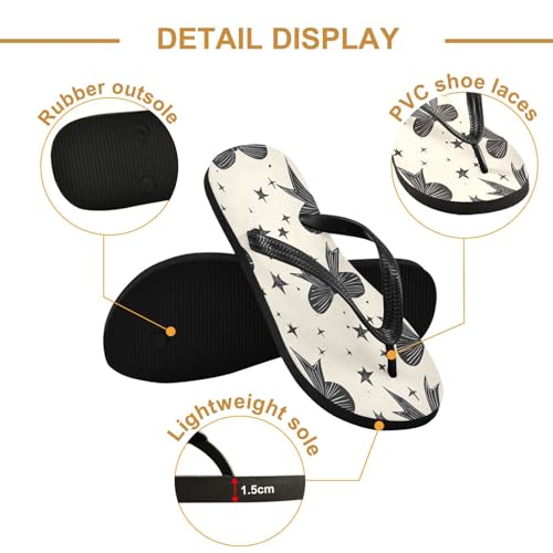 Cool Bow Tie Flip Flop Sandal Men's and Women's Summer Sandal | Beach & Water Shoes（470）2