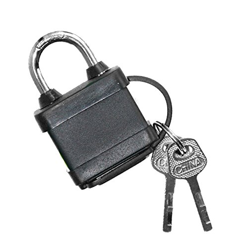 Schöne DIY (UK) 20mm Mini Weather Resistant Travel Padlock - With Auto Magnetic Lock Feature