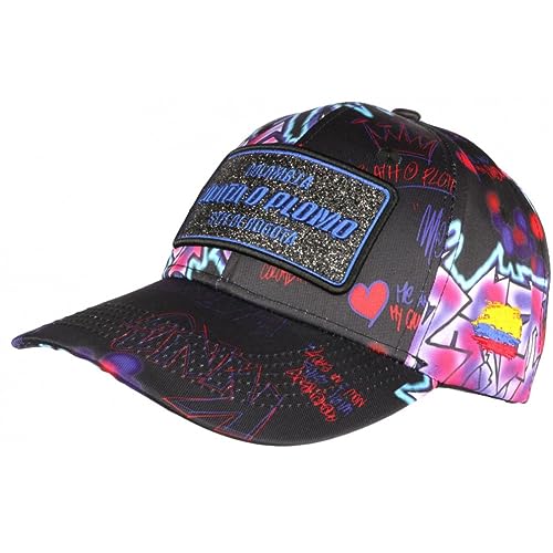 Casquette Plata o Plomo glitter rose et bleue idéale pour vos festivals de l'été