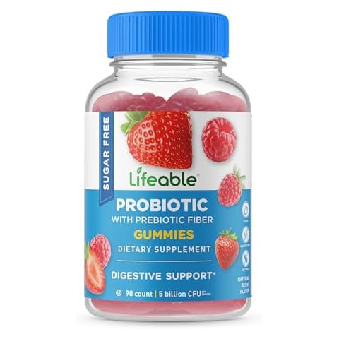 Lifeable Sugar Free Probiotics with Prebiotics Fiber Cover