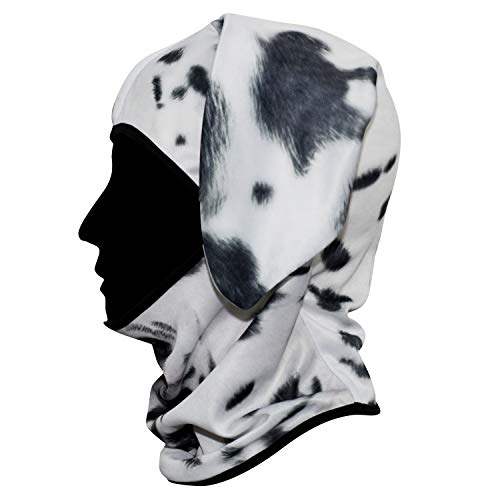 Image of WTACTFUL 3D Animal Ears Balaclava, Breathable Face Mask for Halloween