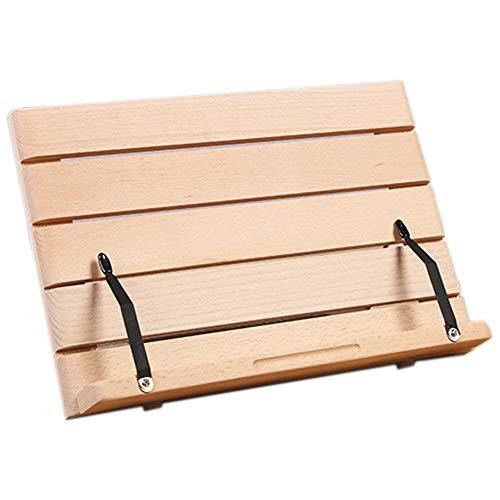 Tragbarer Desktop aus Holz Lesestand Student Child Adult Book Reader Leseständer Bücherregal Notenständer