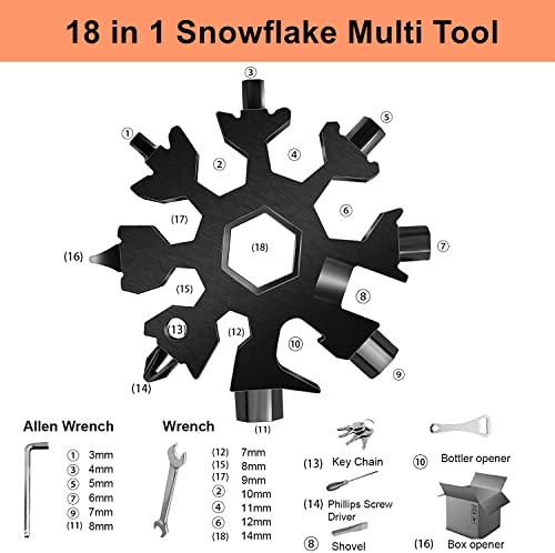 18-in-1 Snowflake Multi Tool