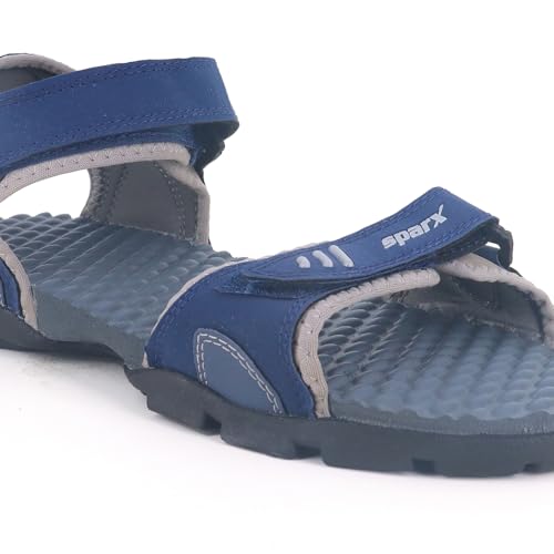 Image of SPARX Women's SS0103L Navy Blue Grey Sandal 4 (SS0103LNBGY0004)