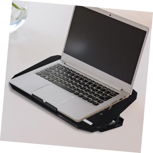 Base refrigerante ajustable para laptop con puerto USB dual miniatura 7