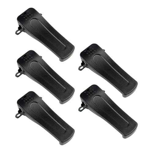 Clip para cinturón Walkie Talkie,Clip para Radio Walkie Talkie,Clip para cinturón de Radio walkie Talkie | Accesorios de walkie Talkie Ajustados para logística, Seguridad y Obras de construcción