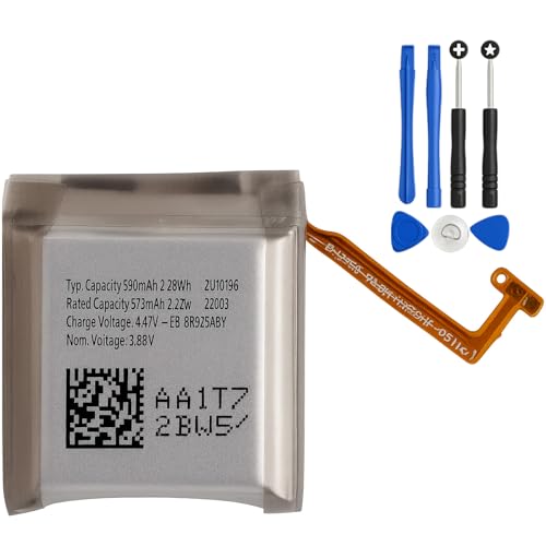 ELLENNE - Batterie pour Samsung Galaxy Watch 5 PRO 45 mm LTE Bluetooth | SM-R920 SM-R925 | EB-BR925ABY avec kit de démontage inclus