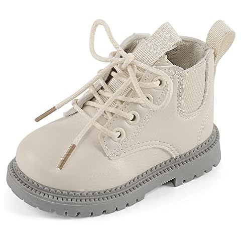 MK MATT KEELY Botas Niñas Niños con Cordones y Cremallera Cover