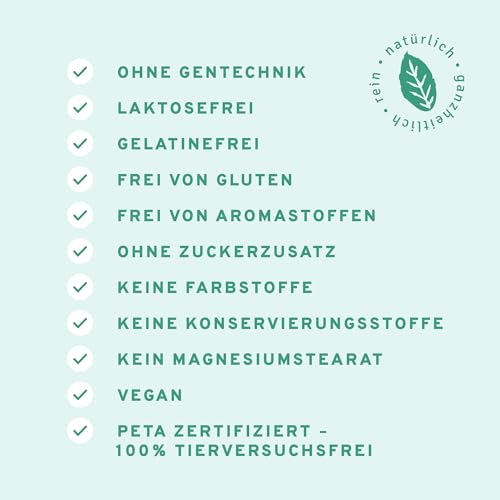 InnoNature Koffein Plus Kapseln | natürlich aus Grünem Kaffee + Guarana + Grüntee | 60 Kapseln, 150 mg Koffein, 50 µg Vitamin B12, vegan