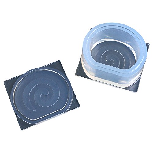 亀島商店 スイーツ レジンクラフト用 ソフトモールド ロールケーキ 大 1組入 KAM-REJ-554