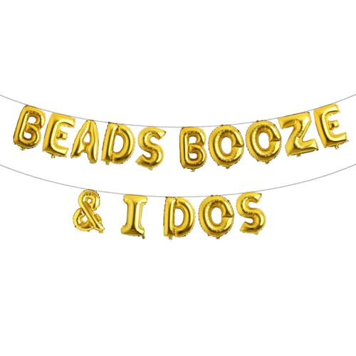 �r�[�Y �u�[�Y & I DOS �o���[�� �T�C�� �p�[�e�B�[ �f�R���[�V���� �}���f�B�O���o���[�� �j���[�I�[�����Y �u���C�_�� �V�����[ �o�`�F�����b�e (L BEADS BOOZE & �S�[���h)