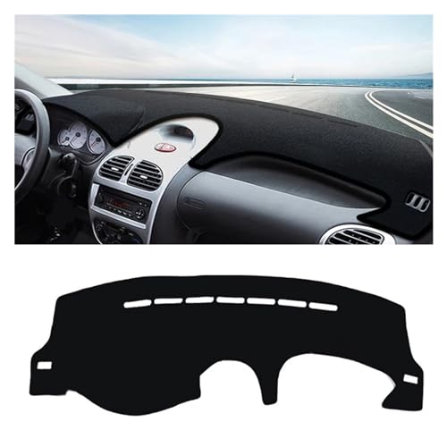 Cubierta de salpicadero para Peugeot 206 CC que elimina reflejos y grietas