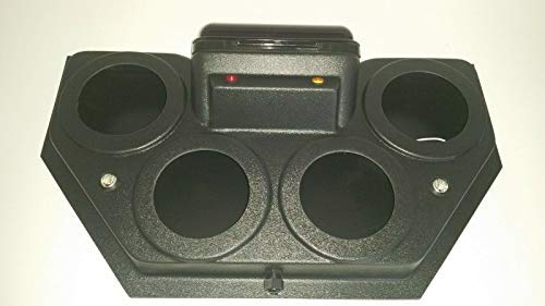 thunderbuckets Empty Golf CART UTV Overhead Stereo Console Radio housing Holds Four Speakers