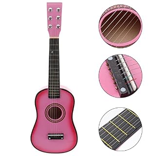 Alipis Guitare Acoustique Folk Instrument de Musique 23 Pouces 6 Cordes Mini Guitare Guitare Acoustique Classique pour… - Les Beatles, Paul McCartney, John Lennon, RIngo Starr, George Harrison Alipis Guitare Acoustique Folk Instrument de Musique 23 Pouces 6 Cordes Mini Guitare Guitare Acoustique Classique pour… – Image 3