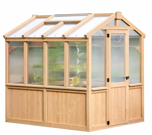 WESTMANN Gewächshaus Paul aus Zedernholz 238x204x239 cm Natur...