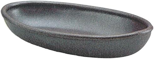 Gratin Dish, Brown, Oval Doria Pan, 10.6 inches (27 cm) SN-162BR