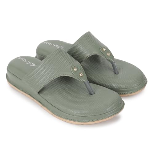 Image of ORTHO JOY doctor Fancy Slipper for women || Orthopedic Women's Fancy slippers For Women
