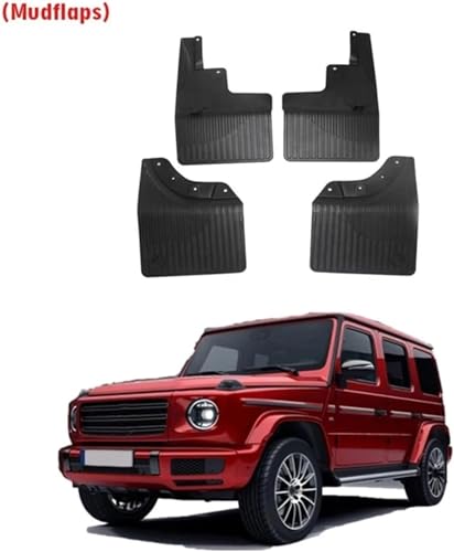 Guardabarros automóvil protector contra salpicaduras para Benz Clase G 2019-2025 5