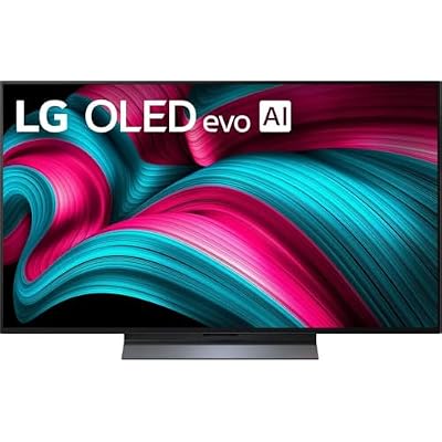 LG (Refurbished 48-Inch Class OLED evo AI 4K C5 Series Smart TV w/Dolby Atmos, Dolby Vision, HDR10, AI Super Upscaling 4K, Filmmaker Mode, Wow Orchestra, Alexa Built-in (OLED48C5PUA, 2025) (Renewed)