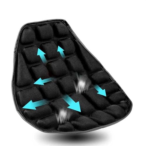 Funda de asiento para Honda CBR650F almohadilla de moto negra 5
