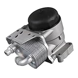 Engine Oil Filter Housing Oil Cooler Kit 11427508966 Compatible With BMW E81 E82 E87 E88 E46 E90