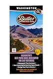 Butler Motorcycle Maps Washington G1 Map, Best Paved and Dirt Roads in WA