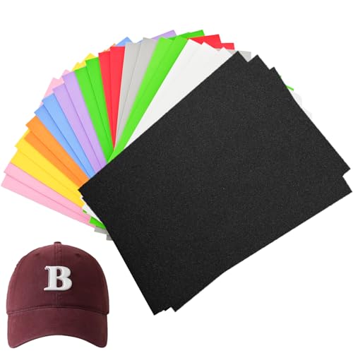 24 Pcs 2mm Embroidery Foam 6 x 9 Inch EVA Foam Sheets for 3D Embroidery Arts and Crafts, DIY Projects, Hand Sewing, Quilting, Hats, Cosplay Costumes, Pillows