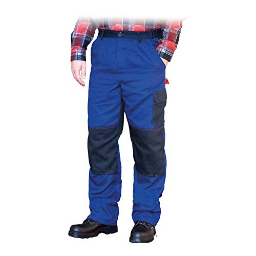 Reis BOMULL-T_NG60 Bomull - Pantalones de protección (talla 60), color azul oscuro