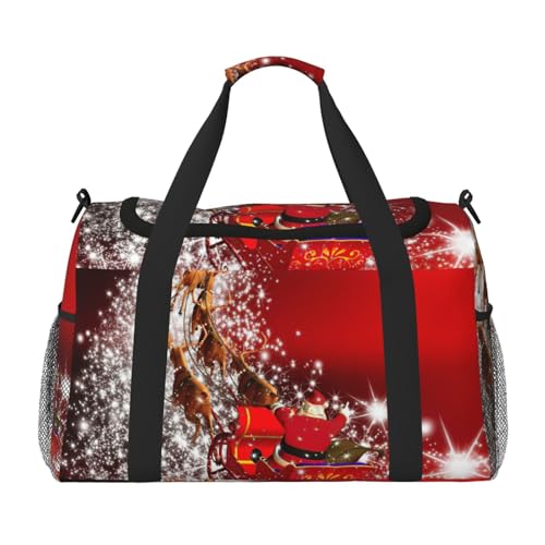 Sac de voyage pour femme, sac de week-end noir ultra pratique pour bagage cabine