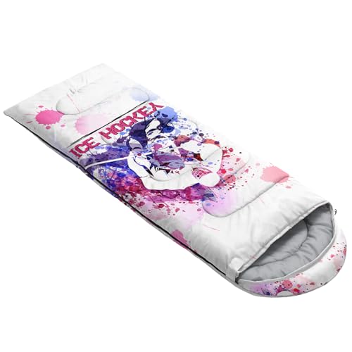 Image of QOOMO Camping Sleeping Bags,3 Season Warm & Cool Weather,Lightweight,Waterproof Sleeping Bags for Adults & Kids,Traveling,and Outdoors,Camping Gear Equipment