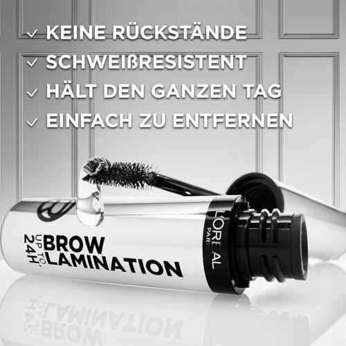 L'Oréal Paris Augenbrauengel für 24h Laminierung, Transparent, 6 ml – Ansicht 6