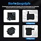 BACOENG Aquarium Pumpe, 3W 200L/H Mini Wasserpumpe Springbrunnenpumpe Teichpumpe, Zimmerbrunnenpumpe Aquariumpumpen Brunnenpumpe Klein mit EU Stecker