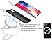 WYNK Magnetic Wireless Charger Universal Metal Rings 6 PCS Compatible for Magsafe Charger, Magsafe Sticker，Compatible with iPhone 13/12 Series(Mini/Pro/Pro Max) and Samsung Galaxy(Black+White+Sliver)