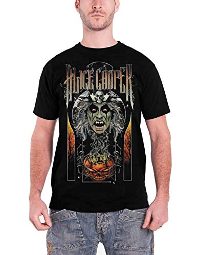 Générique Alice Cooper T Shirt I Am Halloween Vampire Killer Officiel Homme Noir - Les Beatles, Paul McCartney, John Lennon, RIngo Starr, George Harrison Générique Alice Cooper T Shirt I Am Halloween Vampire Killer Officiel Homme Noir