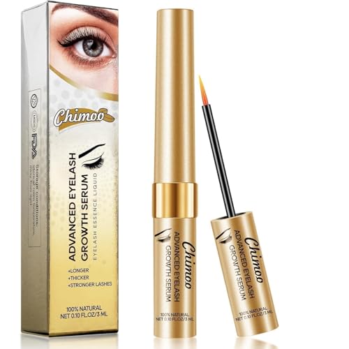 Siero per ciglia, 3 ml, senza ormoni, per una migliore crescita di ciglia e sopracciglia, vincitore del test per ciglia lunghe, voluminose e belle