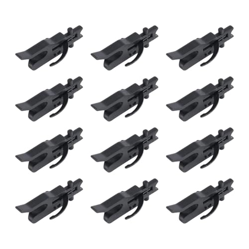 kowaku 12Pcs Train Coupler,Spring Coupler,Multipurpose Hobby Train Coupler,Hobby Train Accessories for 1:120 Scale DIY Modified, Style A