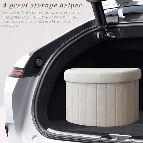 Pouf de rangement gain de place pour petits espaces